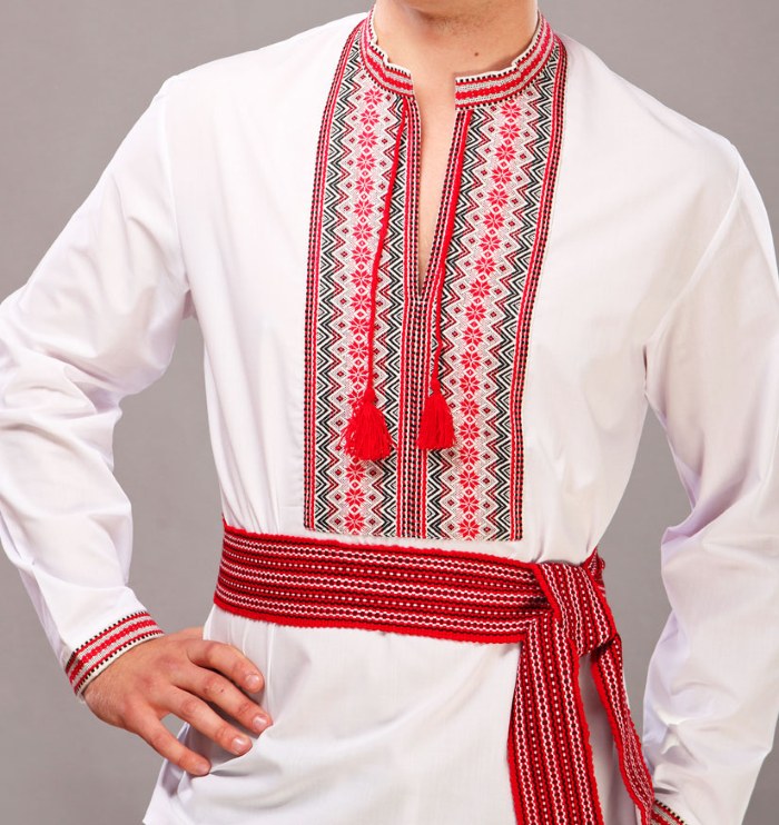 Национальный мужской костюм белорусов